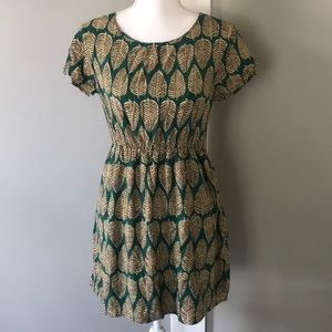 Patterned Casual Mini Dress!